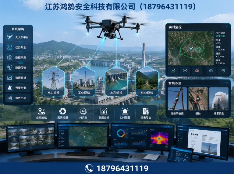 舟山无人机巡检系统展示图