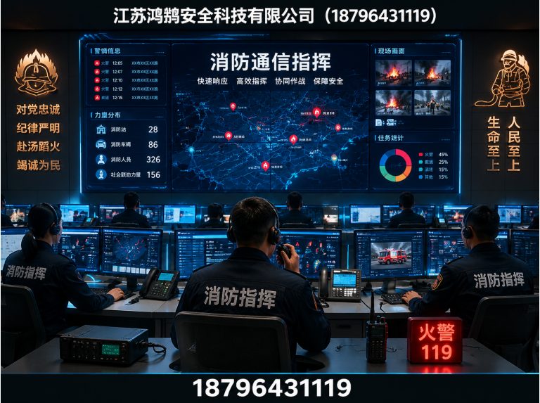 舟山应急指挥系统展示图